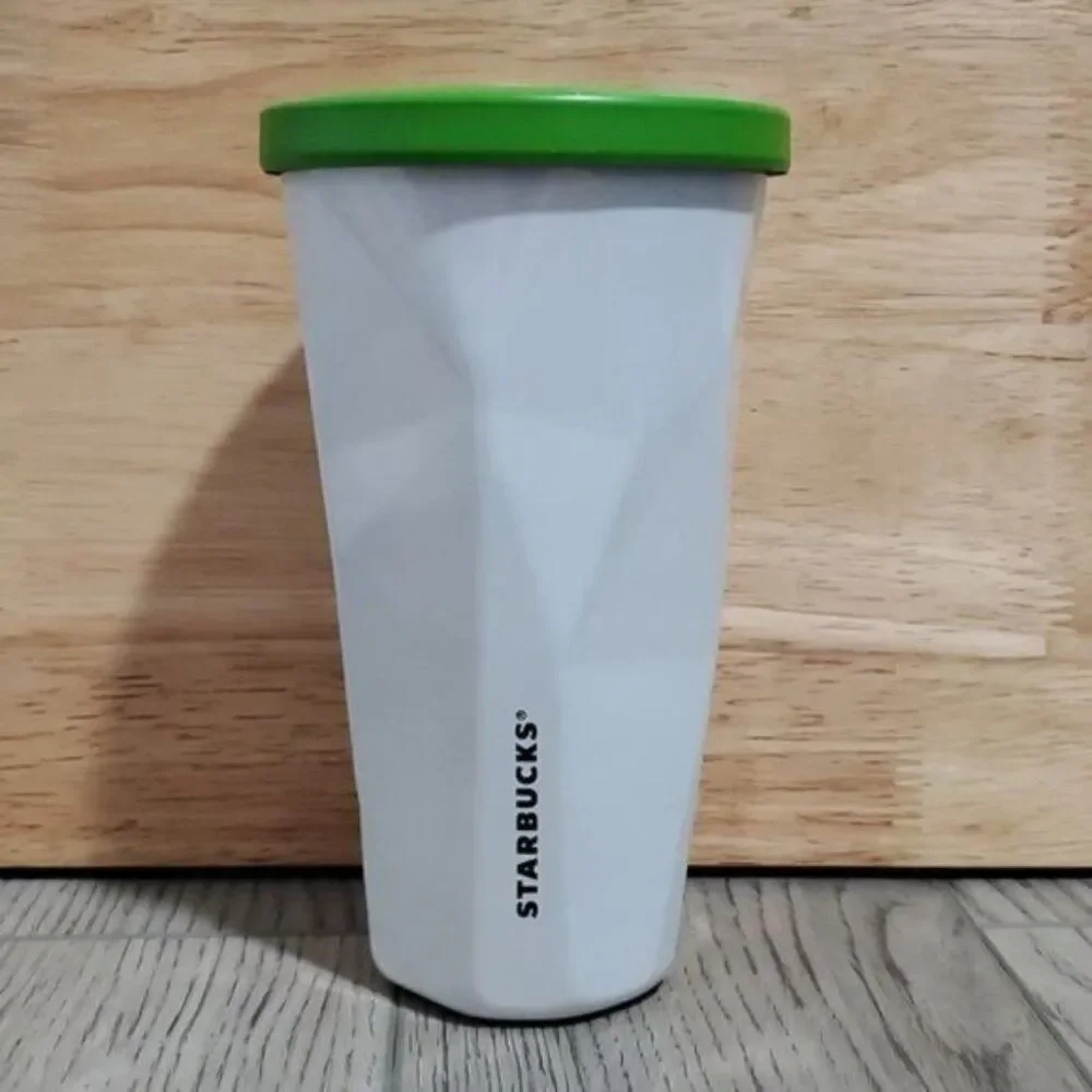 Starbucks Stainless Steel Travel Tumbler Cup Iridescent 16 oz GRANDE 2012